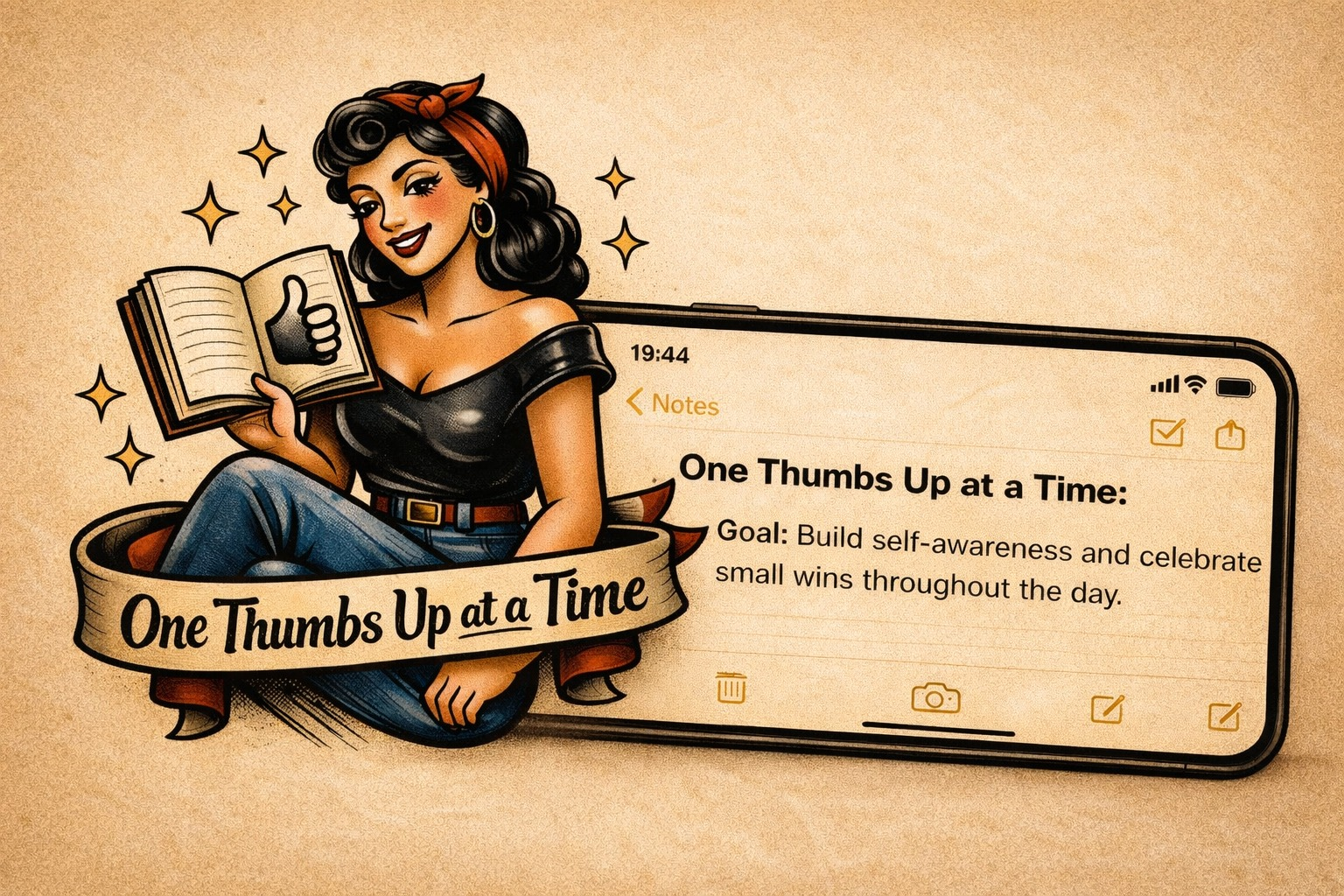 One Thumbs Up at a Time