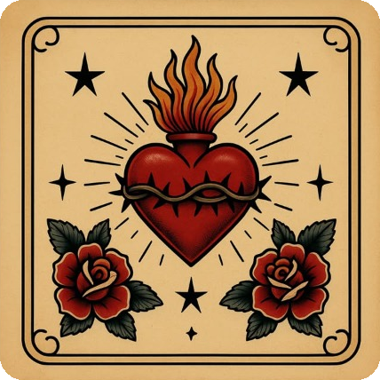 Sacred Heart Symbol