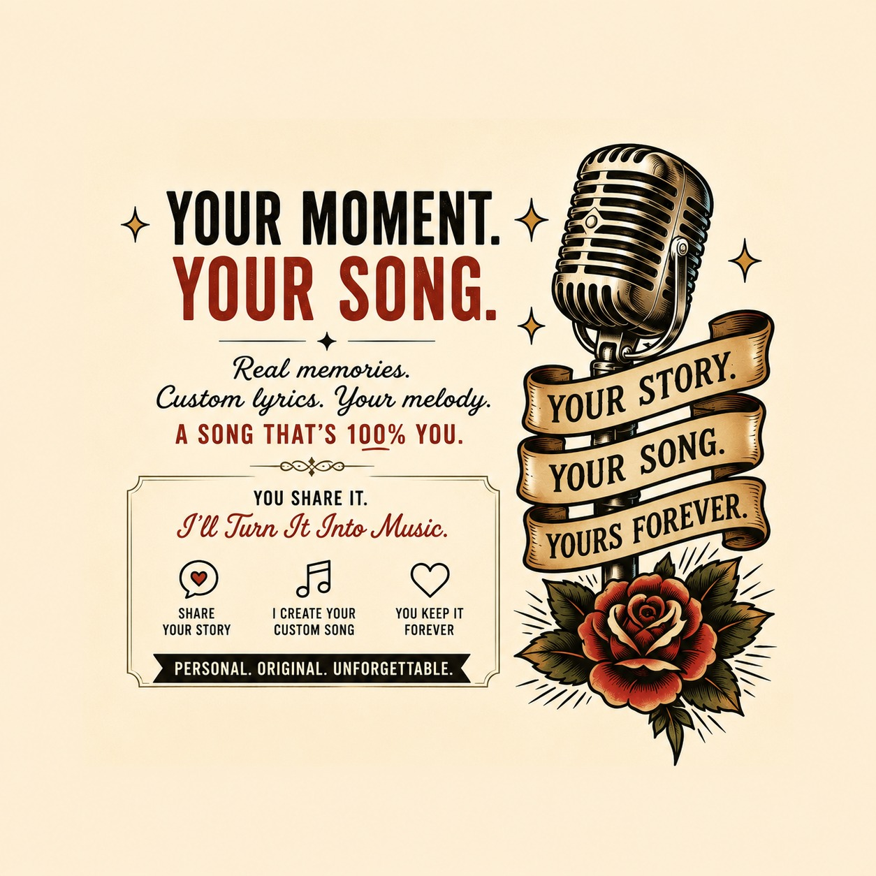 Your Story. Your Song.